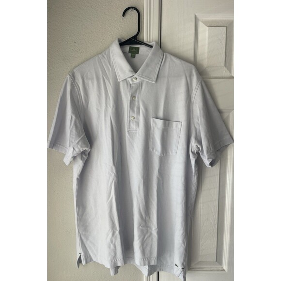 Sid Mashburn Other - Sid Mashburn Polo Shirt Mens XL Short Sleeve Pima Cotton Blue-Gray Casual S76987